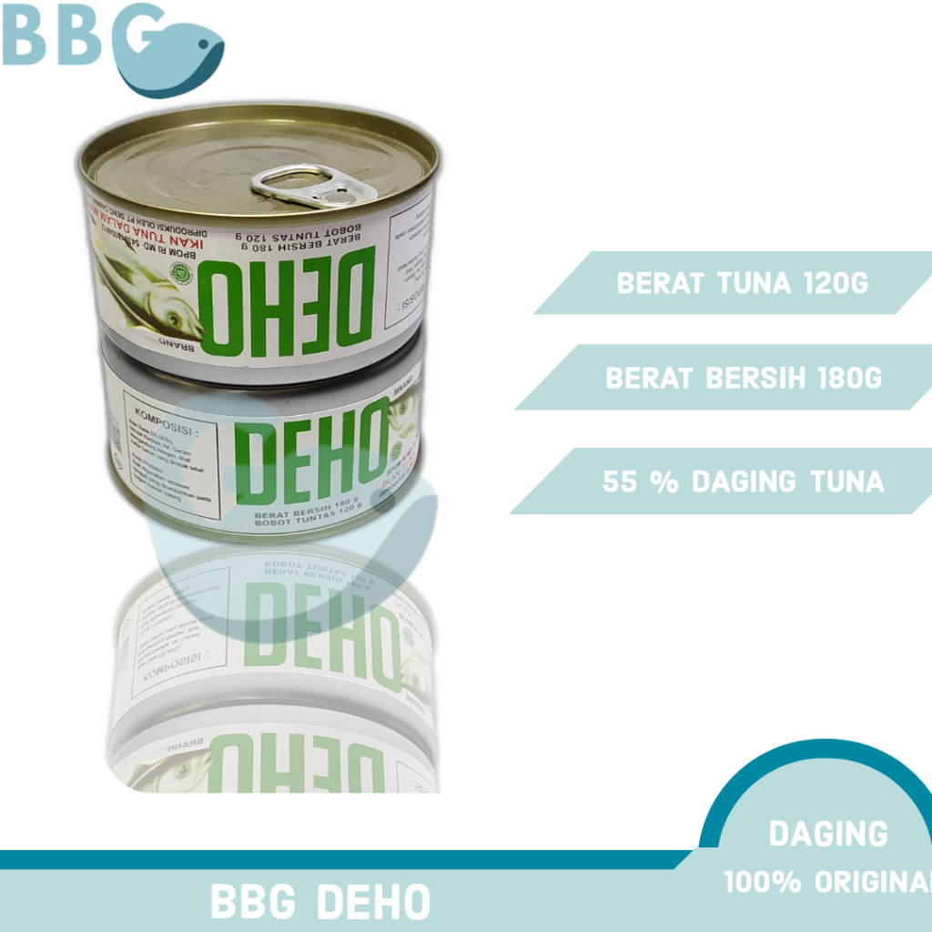 

BBG DEHO TUNA KALENG UNTUK UMPAN PANCING 180G/100%ORIGINAL DEHO