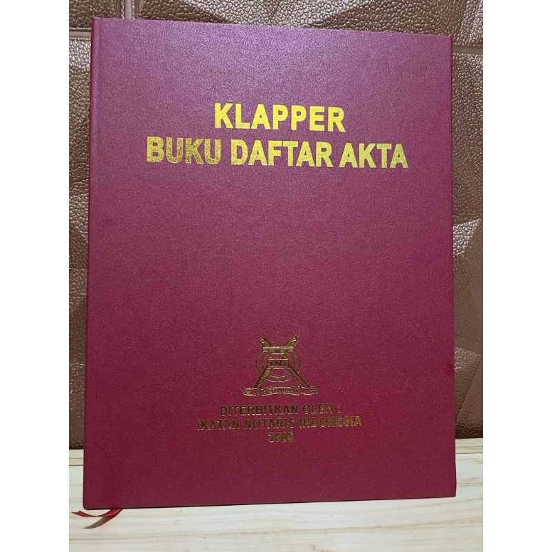 

Buku Klaper Daftar Akta Notaris Klaper Reportorium Notaris