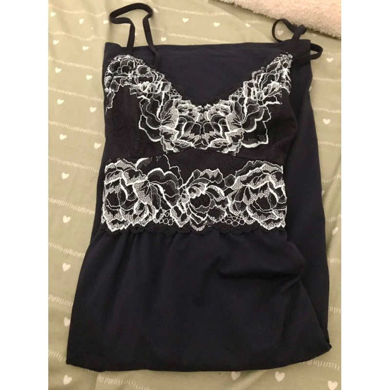 Preloved Lingerie Wacoal M - Navy