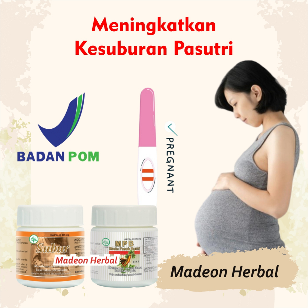 Madeon - Paket Program Hamil Promil Lengkap Suami Istri Jamu / Obat / Vitamin Penyubur Rahim Kanduga