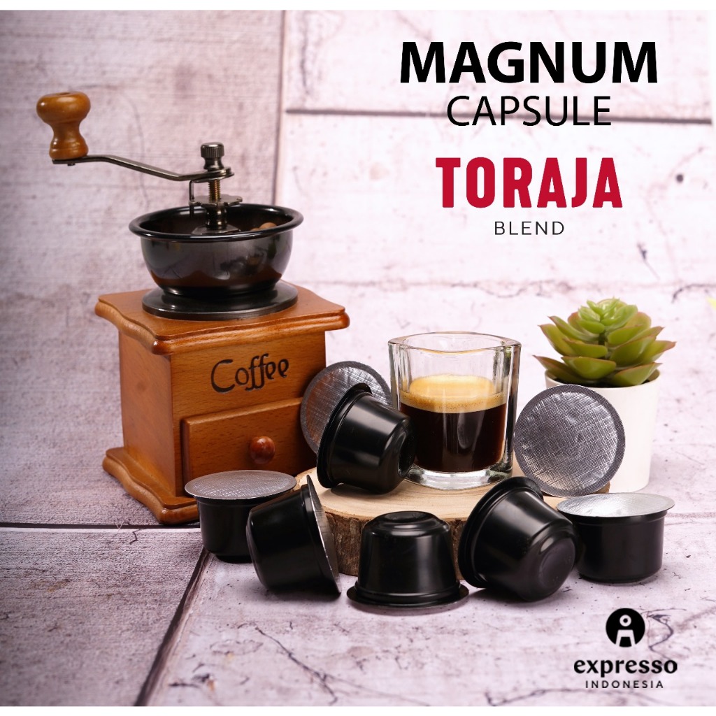 

Expresso Indonesia - Capsule Magnum Series - Toraja Blend