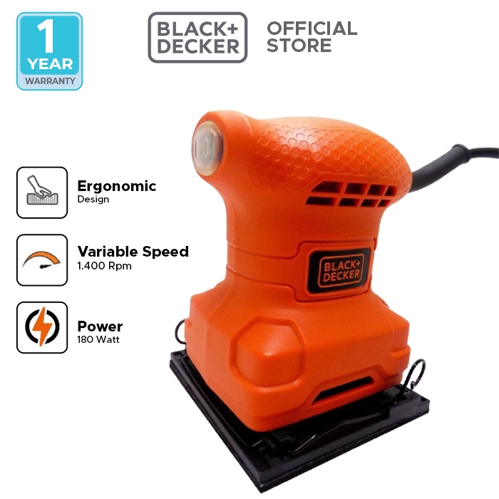 Black+Decker Electric Sander / Mesin Amplas Kayu BS200-B1