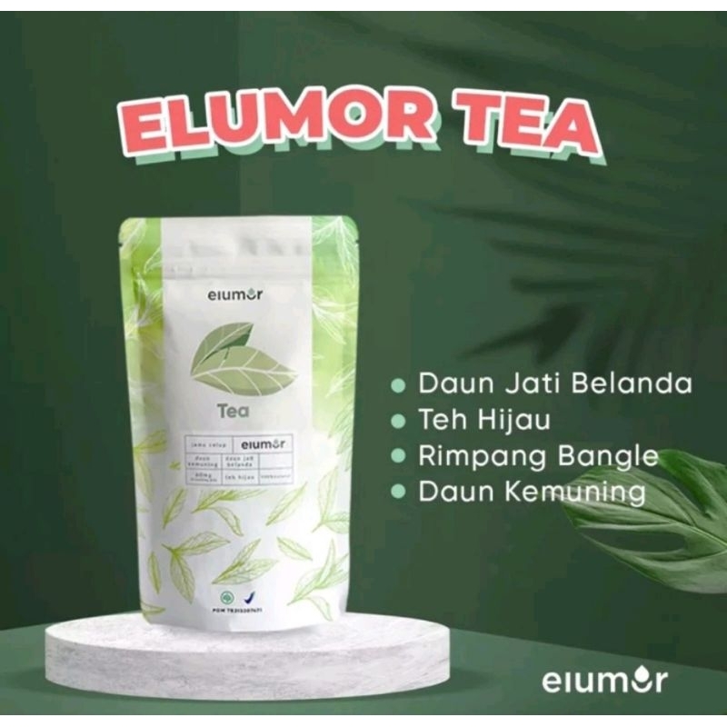 

ELUMOR SLIMMING TEA / TEA HERBAL PELANGSING BPOM