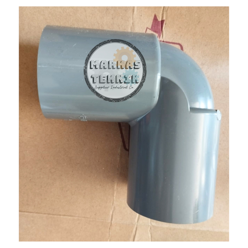 RUCIKA Elbow PVC 90° 1 1/2" AW / ELBOW RUCIKA AW 1 1/2 Inch PVC