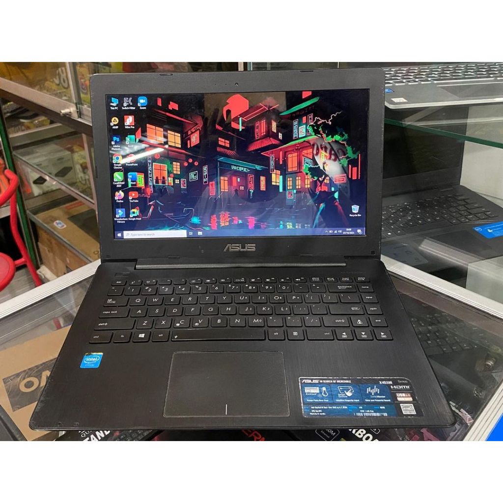 Laptop seken second 2jtan ram 8gb ssd Asus X453M