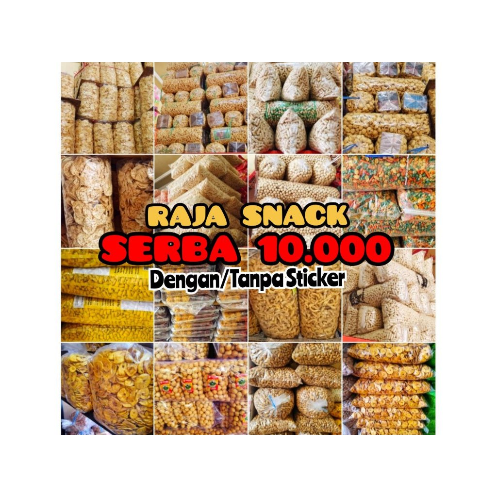 

Aneka Cemilan Serba 10000 Paket Reseller Keripik Murah Renyah Kriuk Enak anti tengik Snack Cemilan Kiloan Khas Jawa Timur Jajanan Kering Madiun + FREE KARDUS