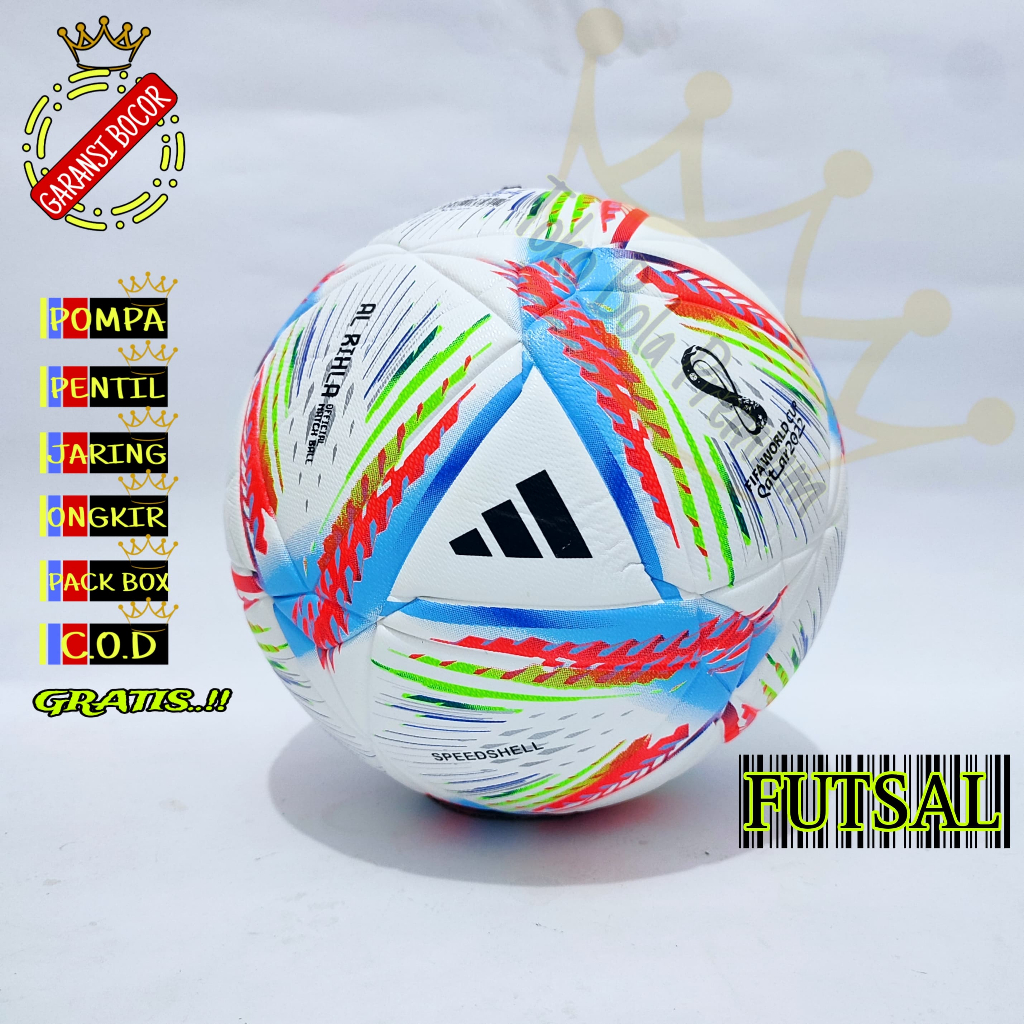 Bola Futsal Adidas Al-Rihla Original Piala Dunia 2022 Size 4