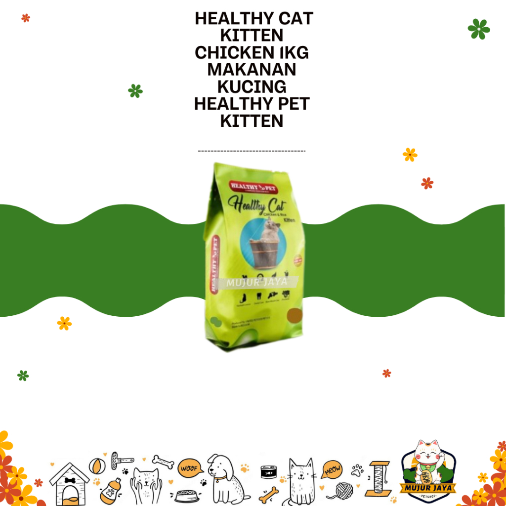 Healthy Cat Makanan Kucing Kitten Chicken 1kg