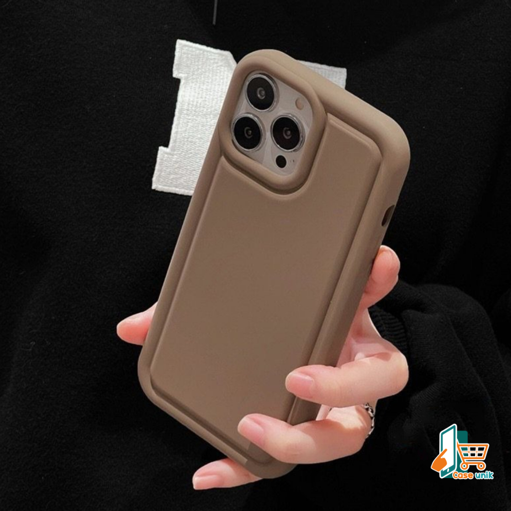 CASE SILIKON DELUXE MATTE MACARON FOR OPPO A38 4G A18 4G CS6525