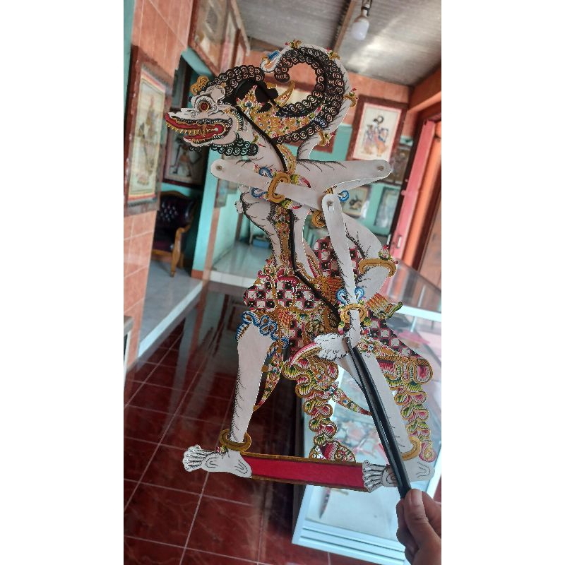 wayang kulit asli anoman alusan grade 1/ wayang hanoman