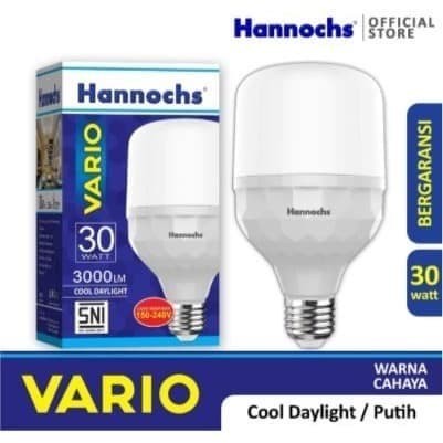 Hannochs VARIO Lampu LED 30 watt - Bohlam Cahaya Putih