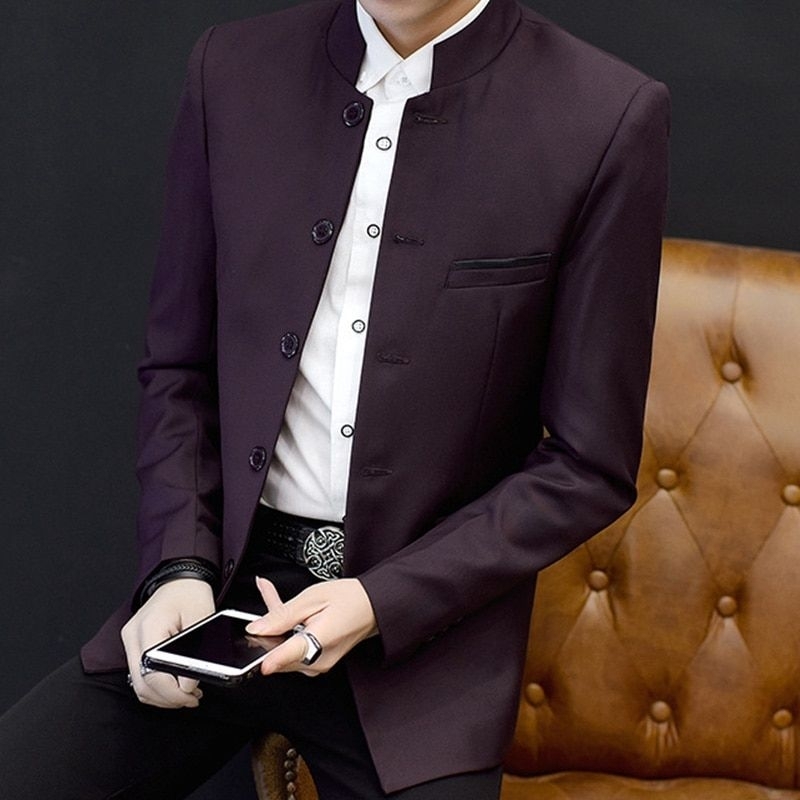 Jas Koko Pria Dewasa Jasko Mandarin Modern