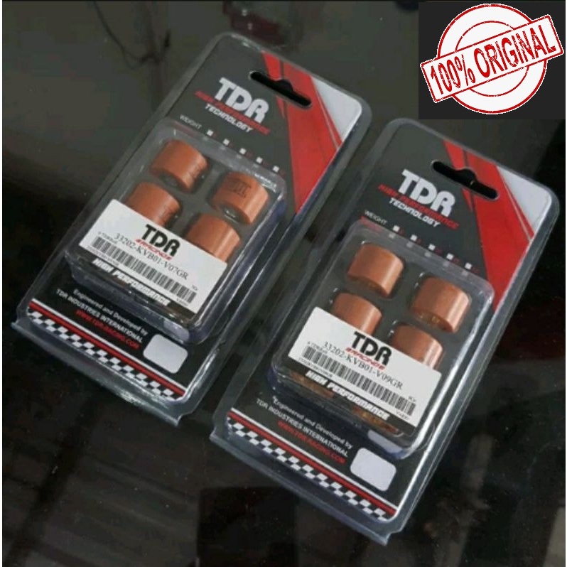 Roller Roler Mio Sporty - Soul 110 - Mio J - Fino 110 - Xride 110  - TDR -  6 7 8 9 10 11 12 Gram - 