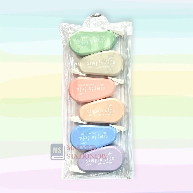

mdn Correction Tape / Tip X Kertas Trifelo CT 048 (Set)