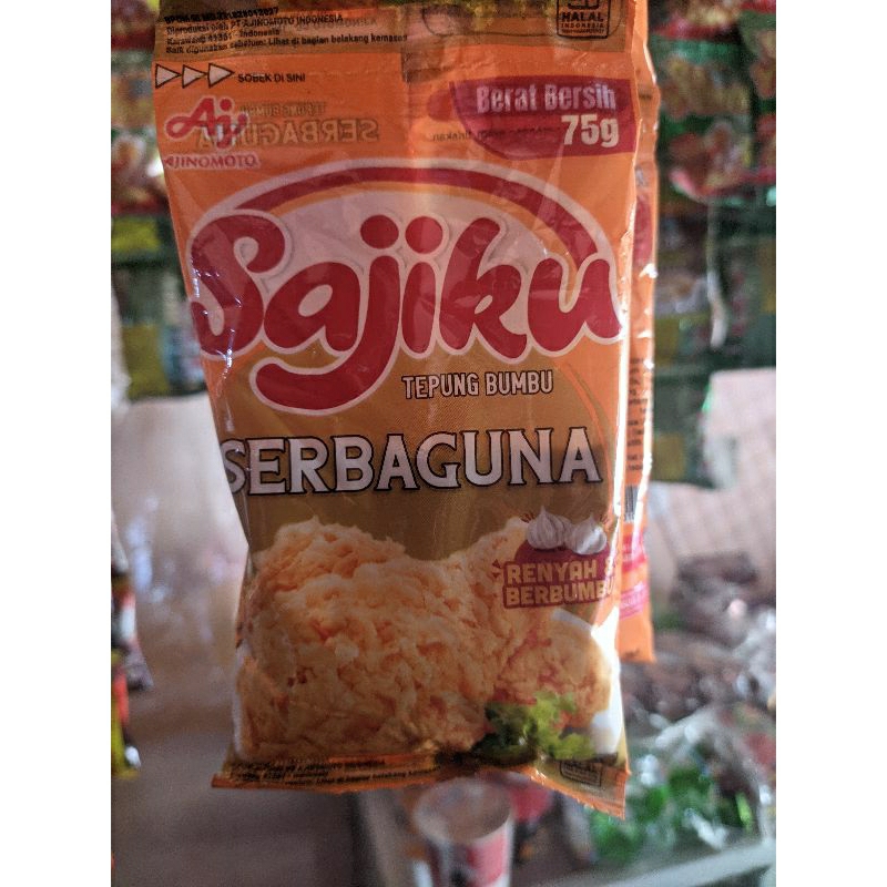 

Sajiku Tepung ayam Serbaguna