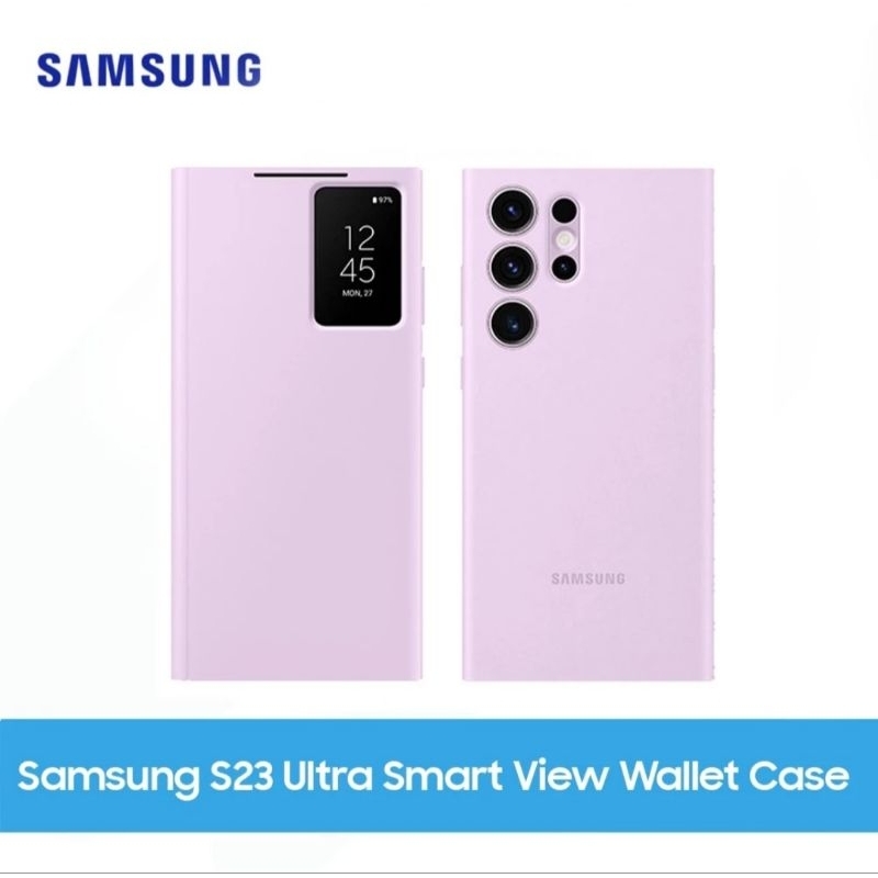 case samsung S23 ultra Smart view wallet