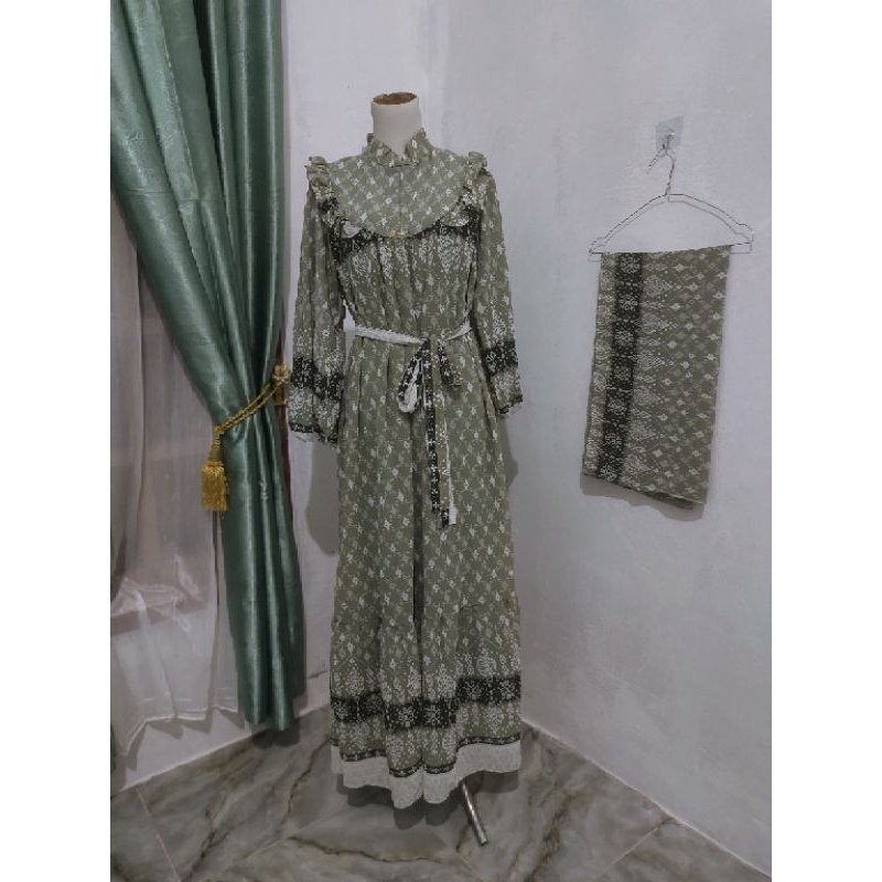 matilda gamis premium set hijab