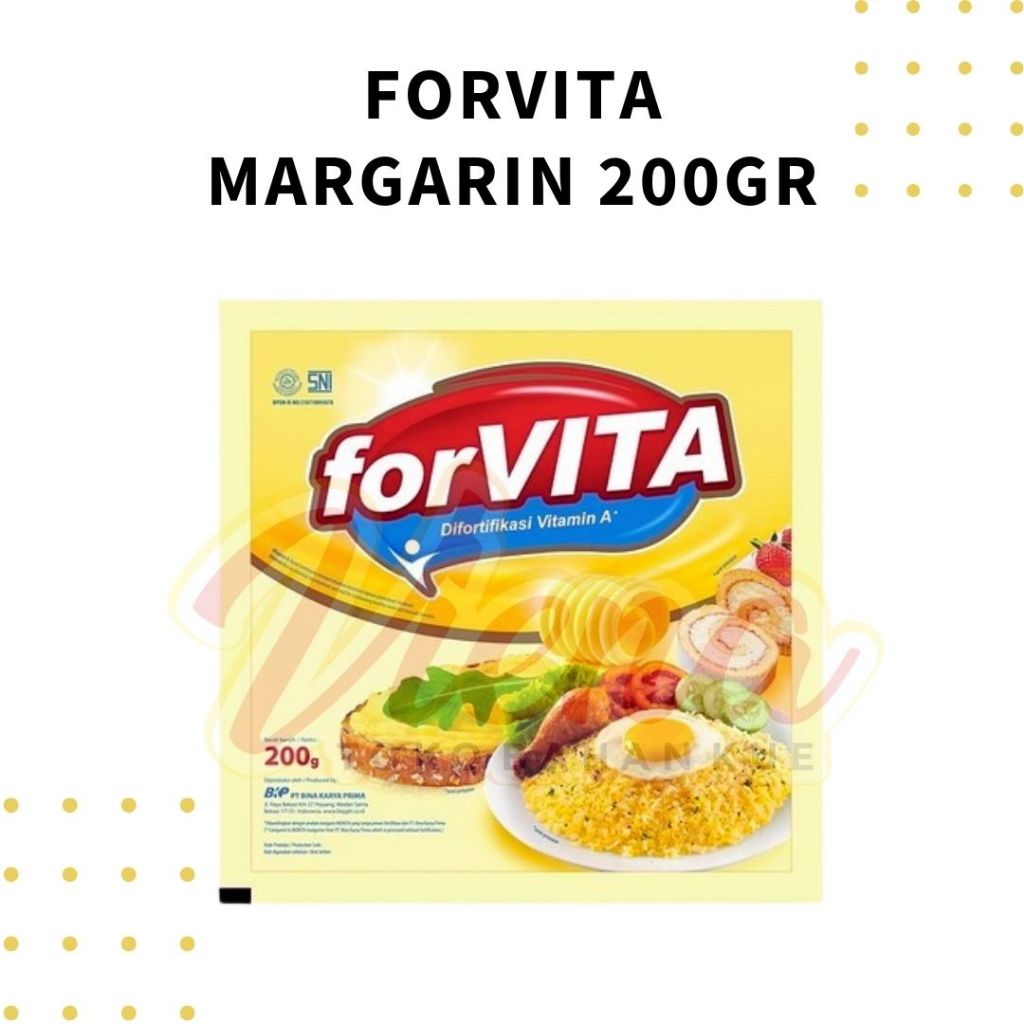 

Forvita Margarin Sachet 200gr