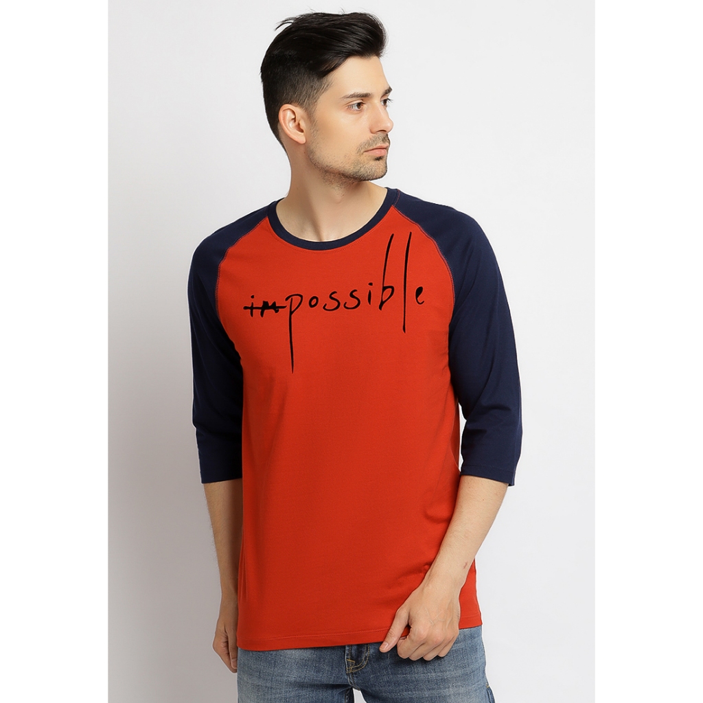 MOVING BLUE RAGLAN INPOSSIBLE