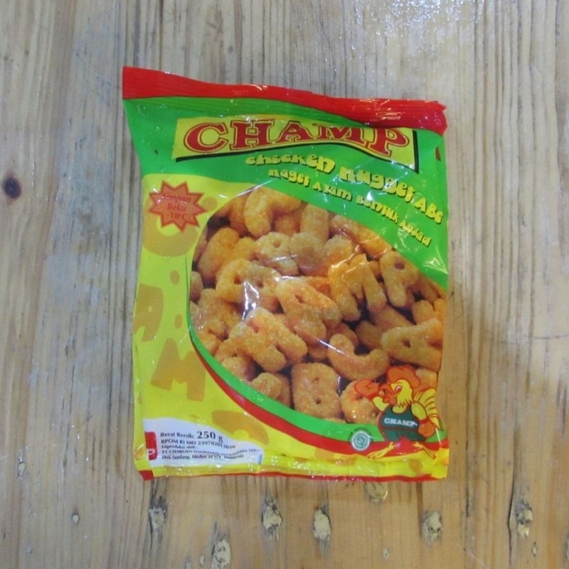 

CHAMP NUGGET AYAM ABC 250GR