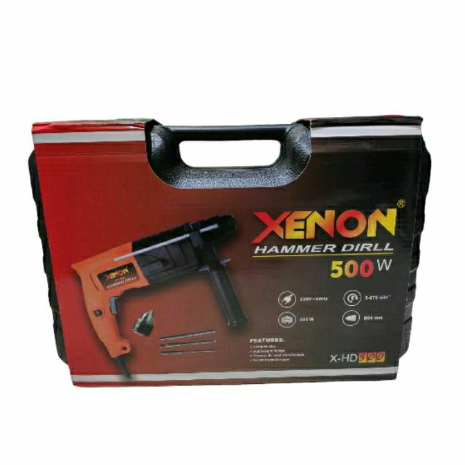Mollars Xenon HD500X Hammer Drill 500w
