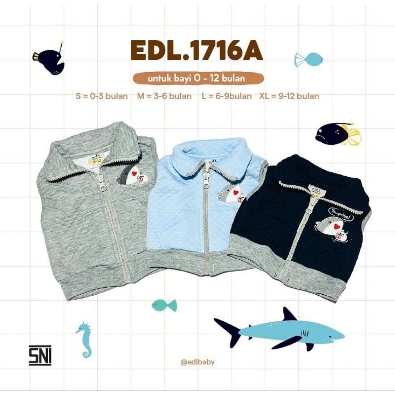 EDL BABY VEST WAFFLE SURPRISE / ROMPI BAYI