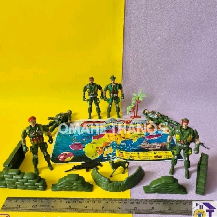 Mainan tentara army / Tentara Troops / miniatur tentara perang / perang perangan