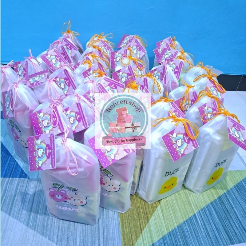 

Paket snack ulang tahun premium pouch FREE CARD