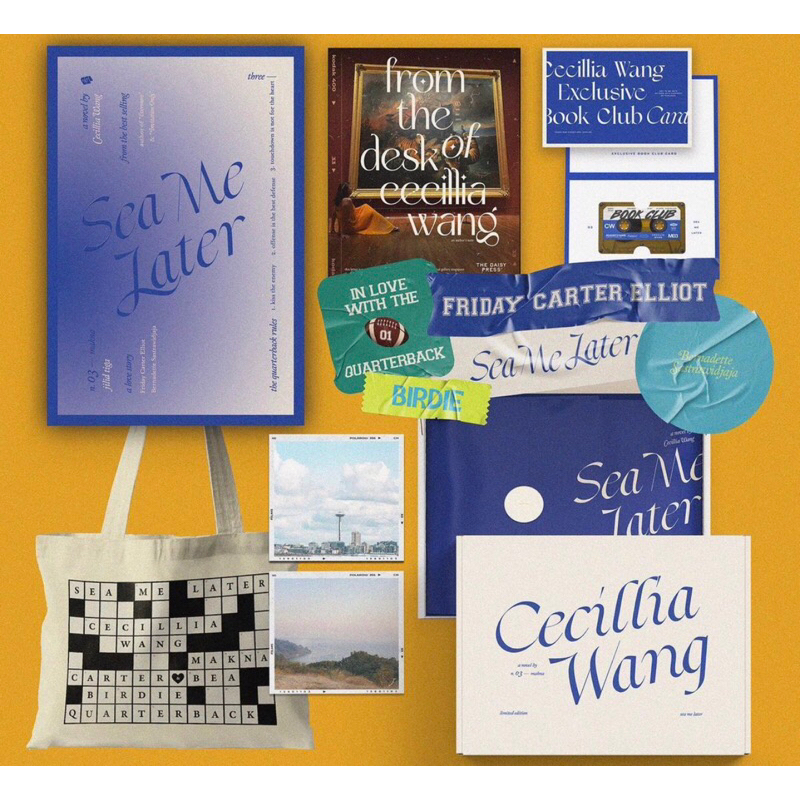 Cecillia Wang - Sea Me Later (Makna Series 3) Belum dibuka dari bubble wrap
