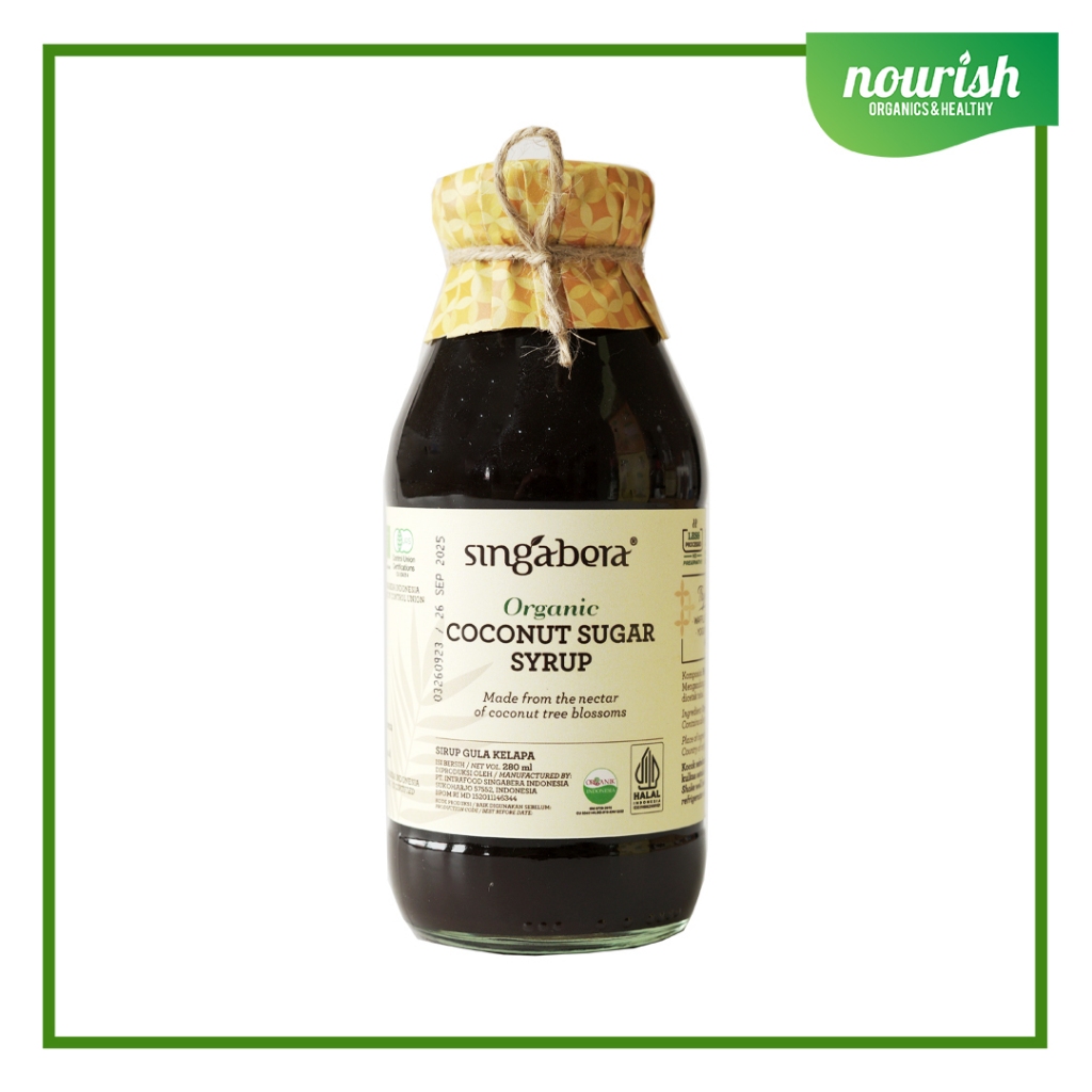 

Singabera Organic Coconut Nectar Syrup Gula Kelapa Cair Organik 300ml