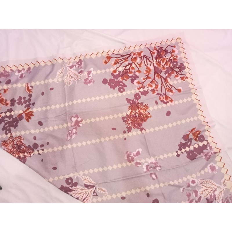 hijab denay lilac lavender ungu muda