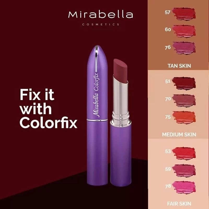 Mirabella Colorfix Lipstick Matte