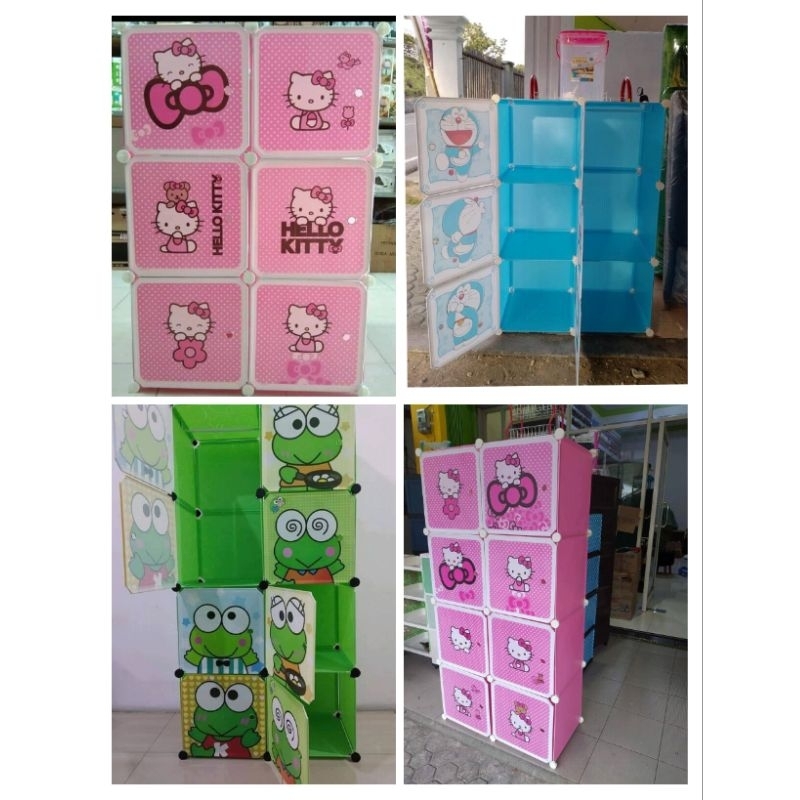 Lemari kabinet plastik