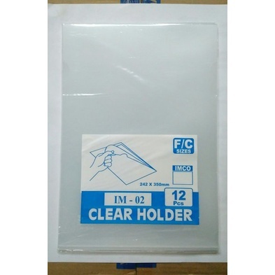

MAP L IMCO PUTIH / MAP L IMCO F4 (FOLIO)/CLEAR HOLDER IMCO MURAH ( 12 / PACK )