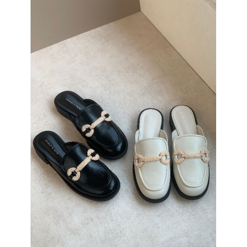 553 Sepatu Flat Sepatu Selop Sepatu Wanita