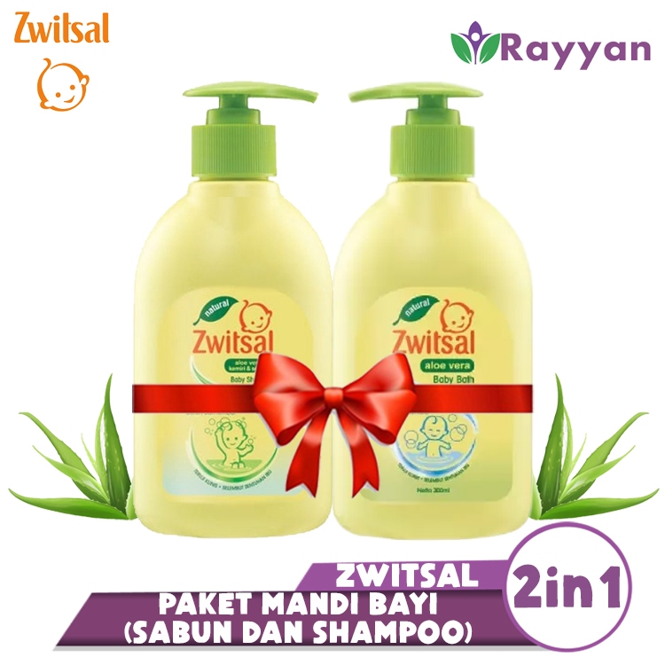 [MP]Paket Mandi Zwitsal  2 Pcs| Sabun Cair + Shampoo | Zwitsal Bundling|Zw-A|Paket Mandi Baby|Paket 