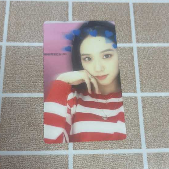 OFFICIAL JISOO BLACKPINK MEMBERSHIP JAPAN PHOTOCARD