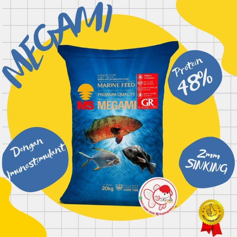 Megami pellet predator 1 kg GR