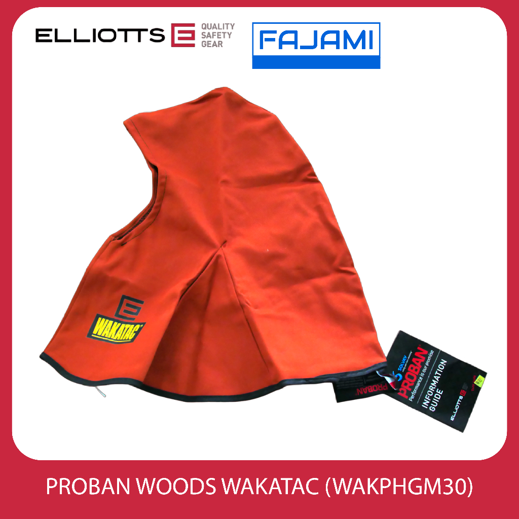 PROBAN HOODS WAKATAC (WAKPHGM30)/PENUTUP KEPALA WELDING WAKATAC ELLIOTTS