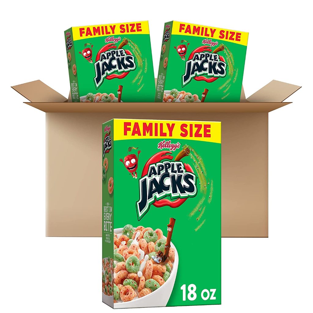 

Kellogg's Apple Jacks Cold Breakfast Cereal