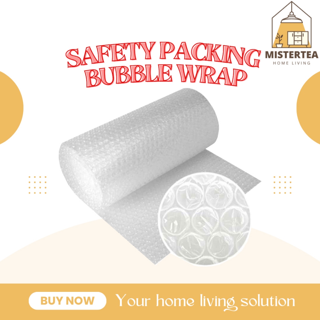 

BUBBLE WRAP SAFETY PACKING / TAMBAHAN PACKING EXTRA AMAN