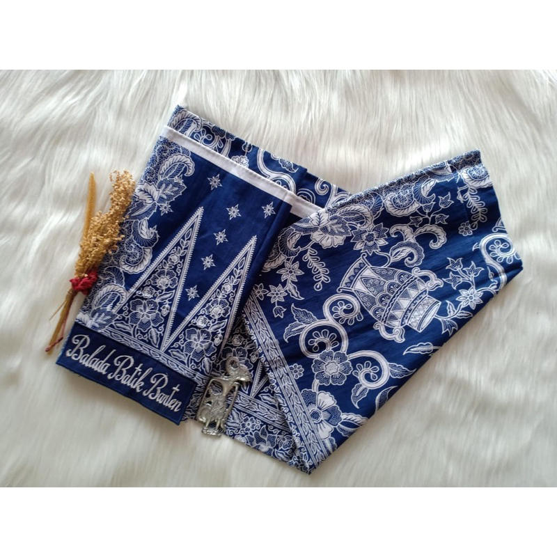 Kain Batik Baduy Banten Tapak Kebo Motif Gerabah