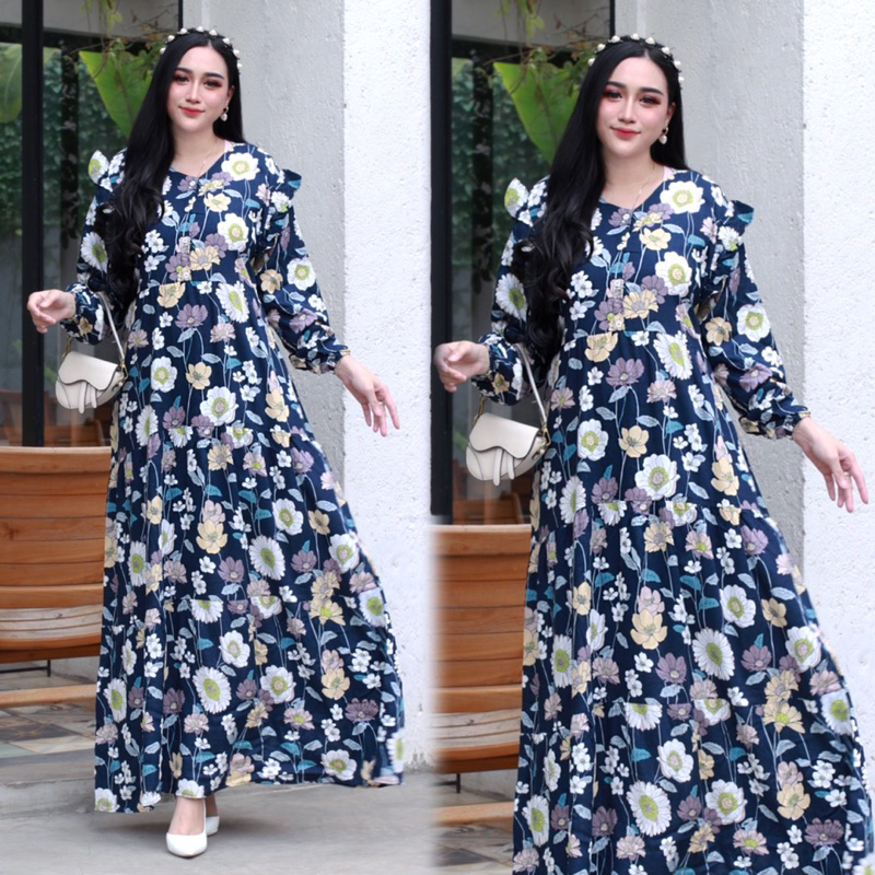 GAMIS RAYON PREMIUM| KANCING DEPAN BUSUI| GAMIS MUSLIMAH