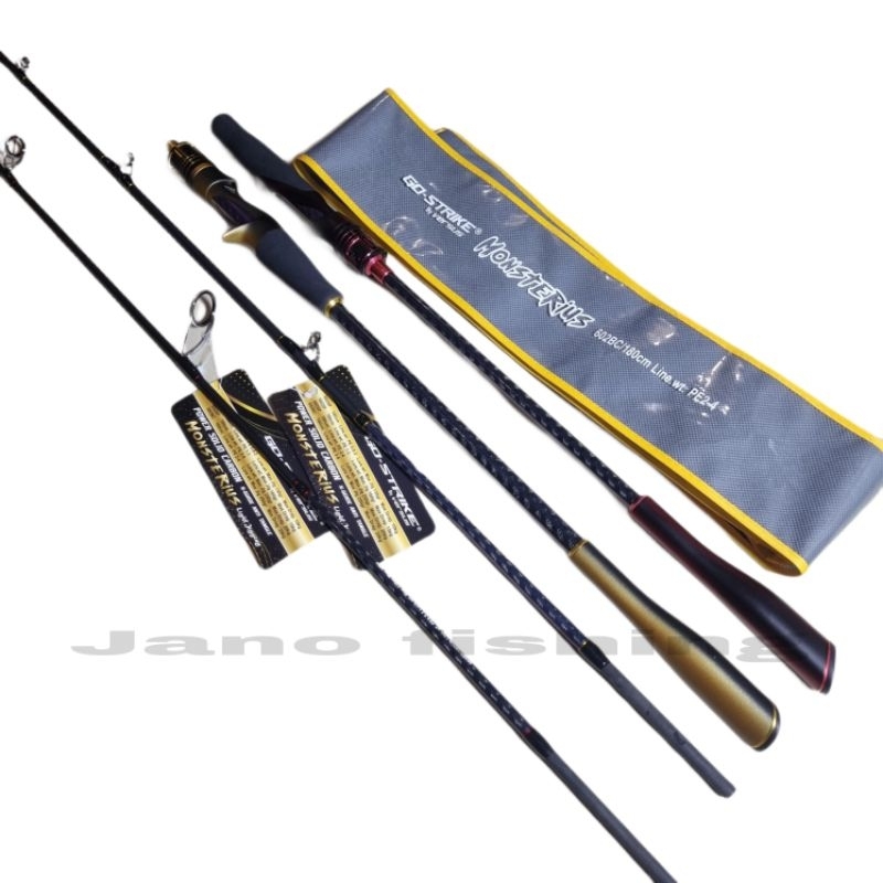 joran versus monsterius 180cm carbon solid max drag 20kg