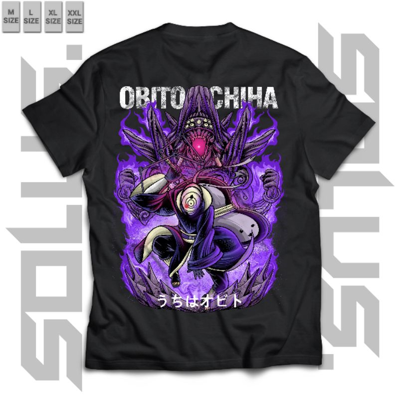T-shirt Obito uchiha Clan Akatsuki