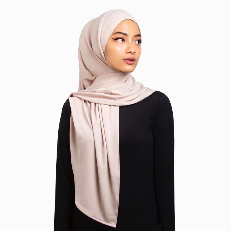 Lafiye Sey Instant Hijab warna cream