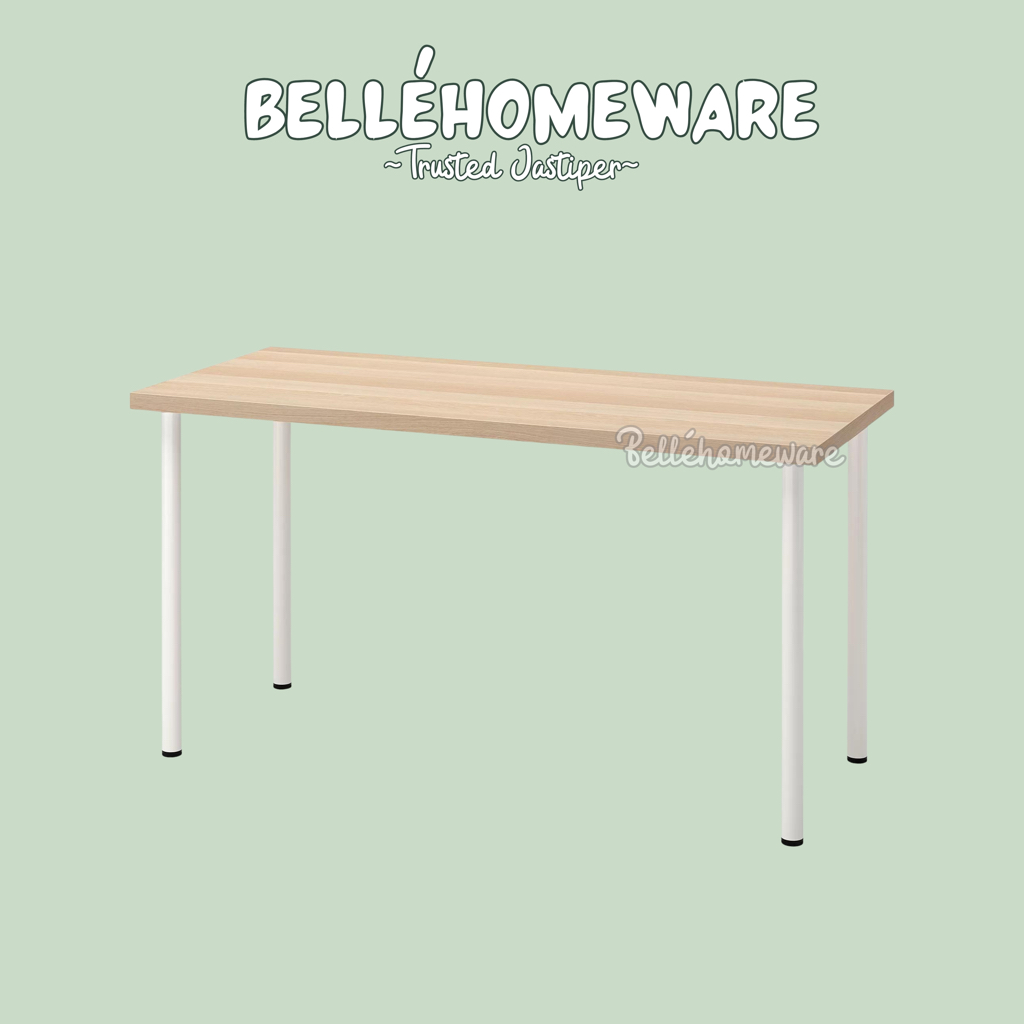 MEJA KERJA IKEA MEJA MAKAN MEJA RUANG TAMU 140X60 1PCS