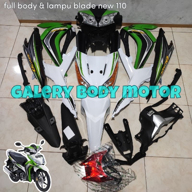 cover body full body kasar dan halus blade new 110