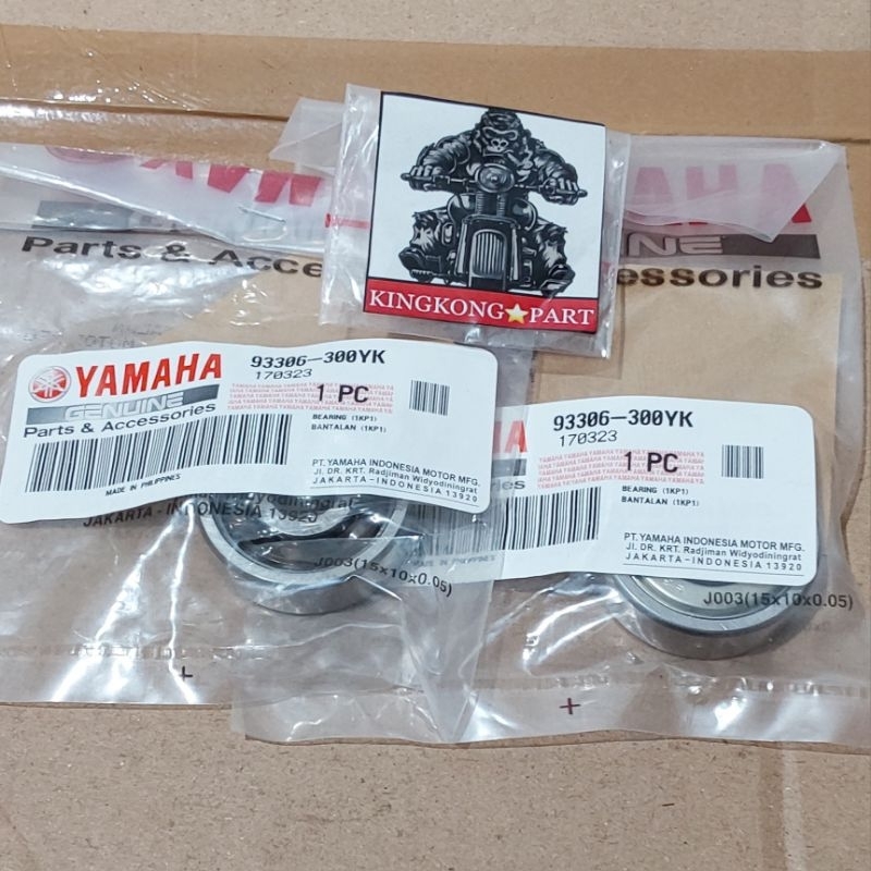 Bearing laher 6300 roda depan jupiter mx 135 lama new njmx mx king original 93306-300yk