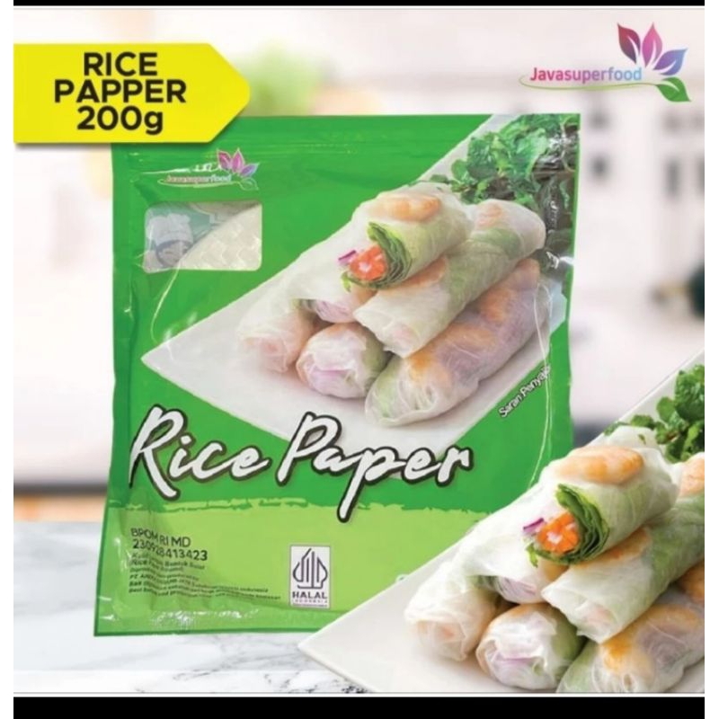 

Rice Paper 200gr Isi 20 Lembar Kulit Lumpia Vietnam